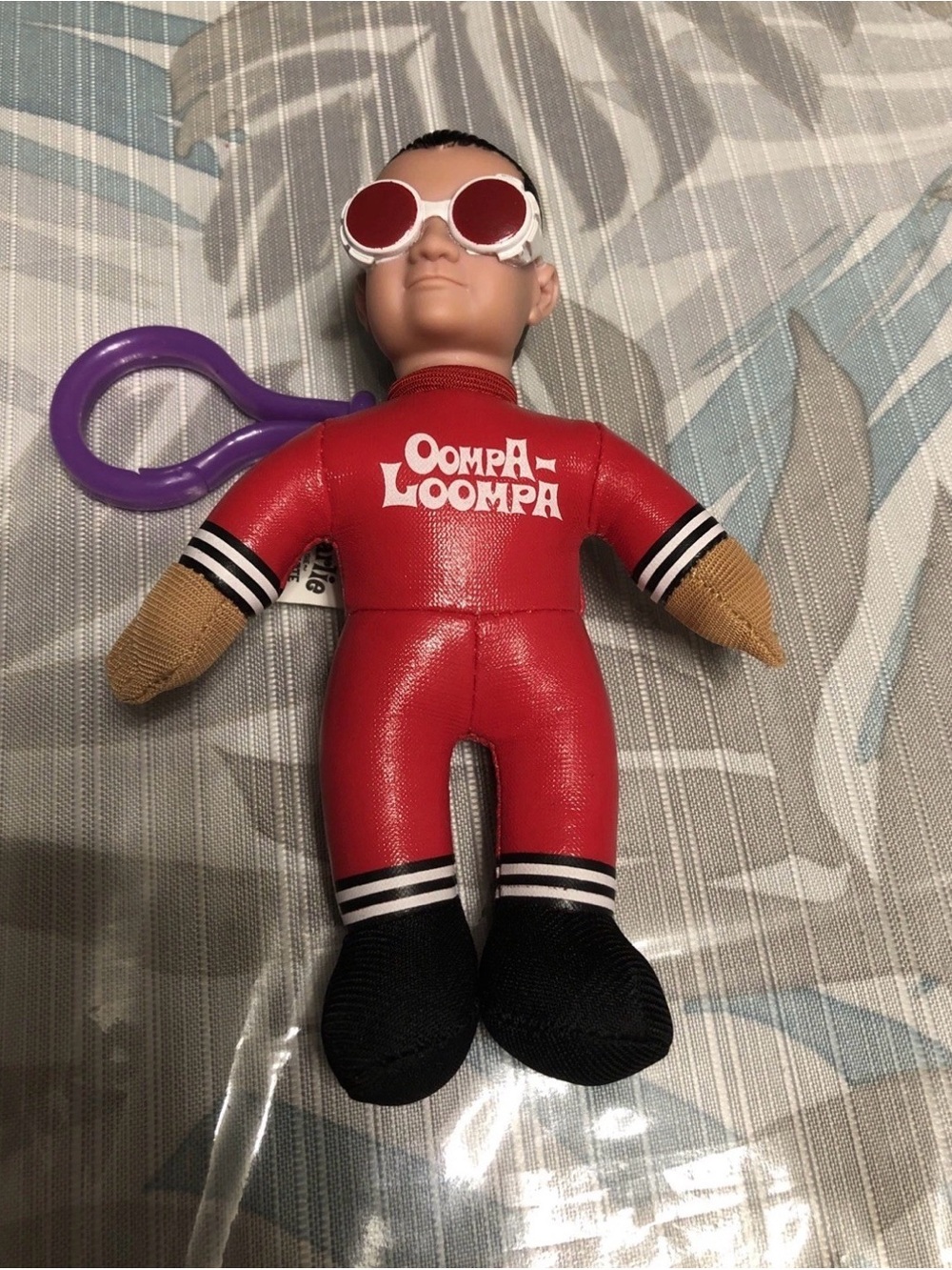 Charlie And The Chocolate Factory Oompa Loompa Doll Keychain, 6”
